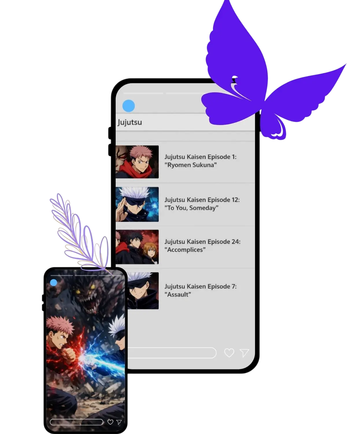 Search and Content Filtering Options Anime app search interface showing results and filters like genre sorting and trending lists for quick discovery.
